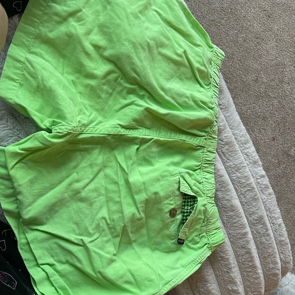 Chubbies The Def Leps Bright Neon Green 5” Shorts Size L - Picture 5 of 5